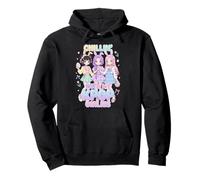 Joyeuses Pâques, la Mignonne Chibi Chillin avec Mes Filles Kpop Sweat à Capuche