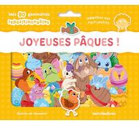 Joyeuses Pâques - Ma pochette de gommettes repositionnables: 80 gommettes - dès 3 ans