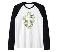 Joyeuses Pâques, Motif Floral « Il est ressuscité », Jesus Cross Spring Church Manche Raglan