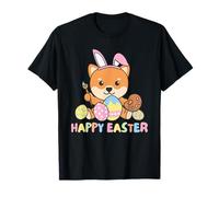 Joyeuses Pâques Sweet Shiba Inu pour Pâques avec des Oeufs T-Shirt