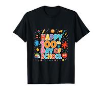 Joyeux 100e jour d'école, enseignants, élèves, garçons, filles et enfants T-Shirt