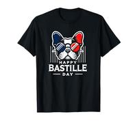 Joyeux 14 juillet, amoureux des bouledogues français T-Shirt