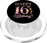 Joyeux 16e Anniversaire, fête d'anniversaire pour garçons et Filles de 16 Ans PopSockets PopGrip pour MagSafe