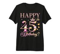 Joyeux 45e Anniversaire, 45 Ans, fête d'anniversaire pour Hommes et Femmes T-Shirt Haut de Gamme