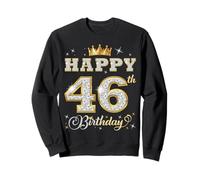 Joyeux 46e Anniversaire, 46 Ans, fête d'anniversaire pour Femmes et Hommes Sweatshirt