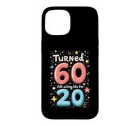 Joyeux 60e Anniversaire, 60 Ans, fête d'anniversaire Coque pour iPhone 15