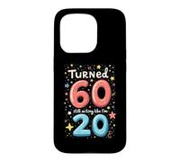 Joyeux 60e Anniversaire, 60 Ans, fête d'anniversaire Coque pour iPhone 15 Pro