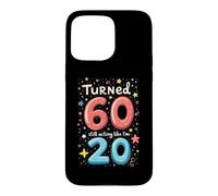 Joyeux 60e Anniversaire, 60 Ans, fête d'anniversaire Coque pour iPhone 15 Pro Max