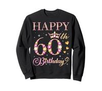 Joyeux 60e Anniversaire, fête d'anniversaire pour Hommes et Femmes de 60 Ans Sweatshirt