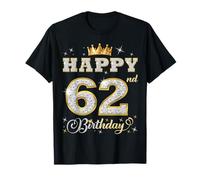 Joyeux 62e Anniversaire, 62 Ans, fête d'anniversaire pour Femmes et Hommes T-Shirt