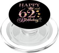 Joyeux 62e Anniversaire, 62 Ans, fête d'anniversaire pour Hommes et Femmes PopSockets PopGrip pour MagSafe