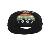 Joyeux 62e anniversaire Bandeaux de sport pour hommes et femmes, bandeau d'entraînement évacuant l'humidité, bandeau anti-transpiration pour la course, le cyclisme, le football, le yoga
