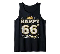 Joyeux 66e Anniversaire, 66 Ans, fête d'anniversaire pour Femmes et Hommes Débardeur