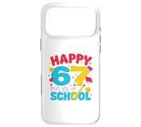 Joyeux 67 Jours d'école Six Sept Enfants, garçons et Filles, 6 à 7 Mignons Coque pour iPhone 17 Pro Max