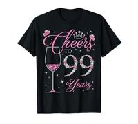 Joyeux Anniversaire à 99 Ans, Queen B-Day Party, Mignonne T-Shirt