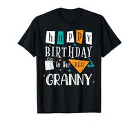 Joyeux Anniversaire à la Meilleure Mamie T-Shirt
