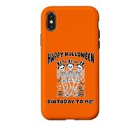 Joyeux Anniversaire À Moi ! SQUELETTES dans des Chapeaux Hauts de Forme Coque pour iPhone X/XS