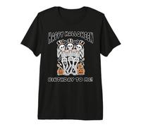 Joyeux Anniversaire À Moi ! SQUELETTES dans des Chapeaux Hauts de Forme T-Shirt Haut de Gamme