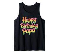 Joyeux Anniversaire à Papa pour Tous Les Membres de la Famille Débardeur