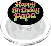 Joyeux Anniversaire à Papa pour Tous Les Membres de la Famille PopSockets PopGrip pour MagSafe
