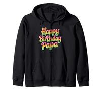 Joyeux Anniversaire à Papa pour Tous Les Membres de la Famille Sweat à Capuche