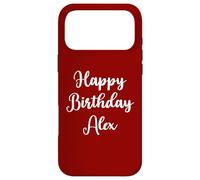 Joyeux Anniversaire Alex Coque pour iPhone 17 Pro Max