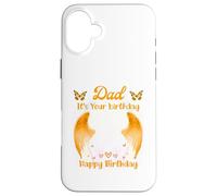 Joyeux Anniversaire au Paradis à Mon père, Mon père Perdu Coque pour iPhone 16 Plus