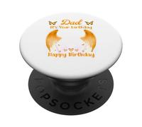 Joyeux Anniversaire au Paradis à Mon père, Mon père Perdu PopSockets PopGrip Adhésif