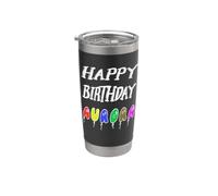 Joyeux anniversaire Aurore Gobelet isotherme en acier inoxydable double paroi