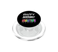 Joyeux Anniversaire Christine PopSockets PopGrip pour MagSafe