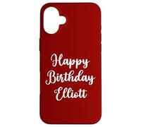 Joyeux Anniversaire Elliott Coque pour iPhone 16 Plus