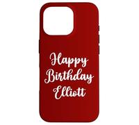 Joyeux Anniversaire Elliott Coque pour iPhone 16 Pro