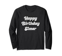 Joyeux Anniversaire Elmer Manche Longue