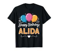 Joyeux Anniversaire en Disant Alida T-Shirt