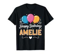 Joyeux Anniversaire en Disant Amelie T-Shirt
