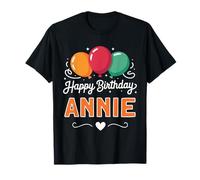 Joyeux Anniversaire en Disant Annie T-Shirt