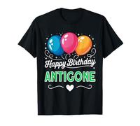 Joyeux Anniversaire en Disant Antigone T-Shirt