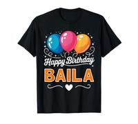Joyeux Anniversaire en Disant Baila T-Shirt