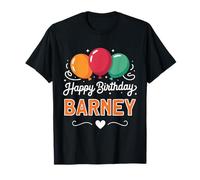 Joyeux Anniversaire en Disant Barney T-Shirt