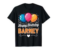Joyeux Anniversaire en Disant Barney T-Shirt