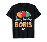 Joyeux Anniversaire en Disant Boris T-Shirt