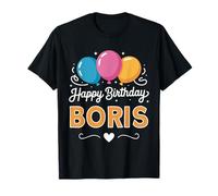 Joyeux Anniversaire en Disant Boris T-Shirt