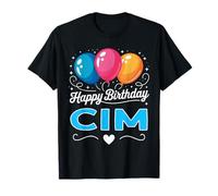 Joyeux Anniversaire en Disant Cim T-Shirt