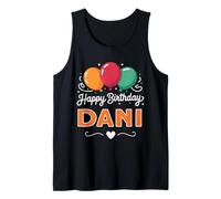 Joyeux Anniversaire en Disant Dani Débardeur