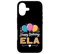 Joyeux Anniversaire en Disant Ela Coque pour iPhone 17