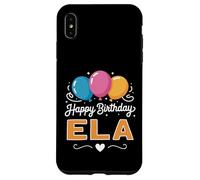 Joyeux Anniversaire en Disant Ela Coque pour iPhone XS Max