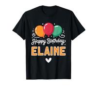 Joyeux Anniversaire en Disant Elaine T-Shirt