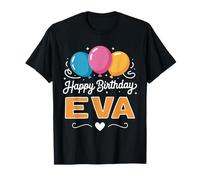 Joyeux Anniversaire en Disant Eva T-Shirt
