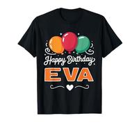 Joyeux Anniversaire en Disant Eva T-Shirt