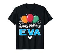 Joyeux Anniversaire en Disant Eva T-Shirt